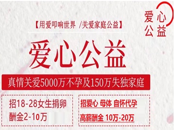 当阳捐卵助孕生子 爱心志愿者招募